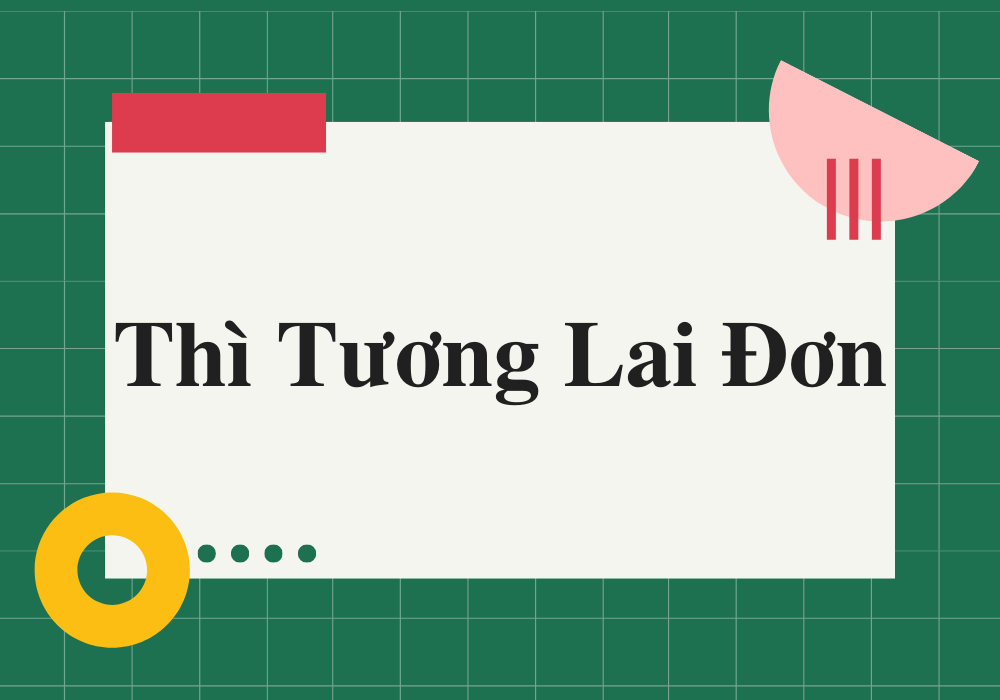 Thì tương lai đơn